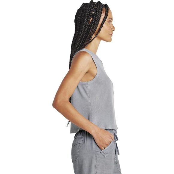 Splendid Women's Bethany Henley Tank Gray Size XL NWT - Picture 5 of 5